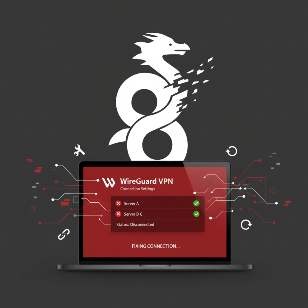 حل مشکل اتصال وایرگارد (WireGuard)